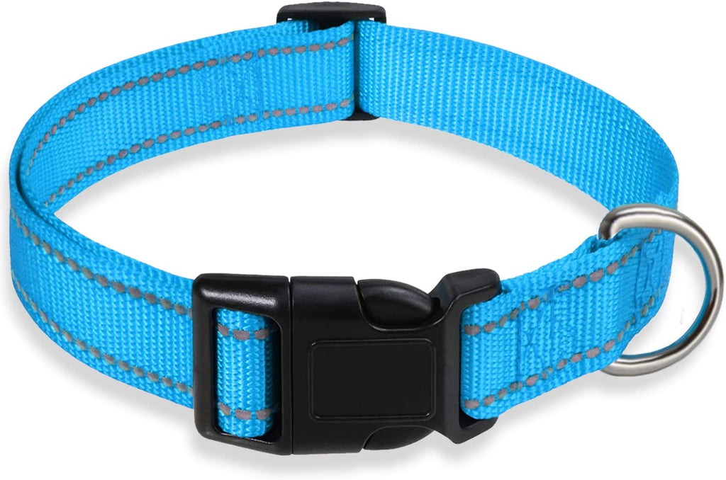 Premium Heavy-Duty Reflective Dog Collar – Adjustable High-Visibility Safety Collar