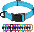 Premium Reflective Nylon Dog Collar – Adjustable Heavy-Duty Safety Collar
